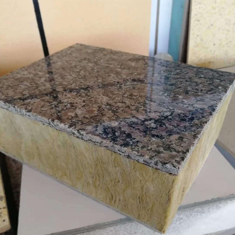 大理石保溫裝飾一體板 氟碳漆保溫裝飾一體化板  巖棉保溫裝飾一體板